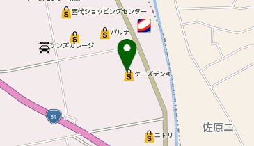 コムサイズム パルナ佐原東の地図画像