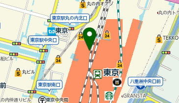 コムサメン 東京大丸の地図画像