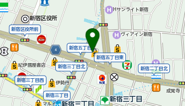 コムサイズム 新宿マルイメンの地図画像