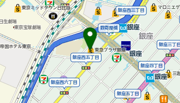コムサステージ 銀座 GinzaNovoの地図画像