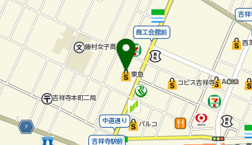 コムサプラチナ 吉祥寺東急の地図画像