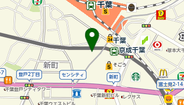 コムサ・メン 千葉そごうの地図画像