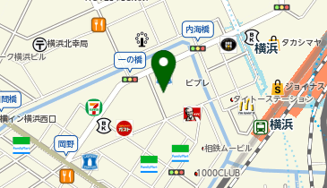 コムサコミューン 横浜ビブレの地図画像