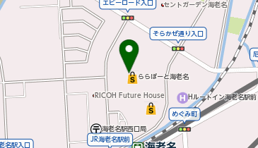 コムサスタイル 海老名ららぽーとの地図画像