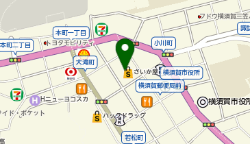 コムサマチュア 横須賀さいか屋の地図画像