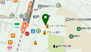 コムサスタイル プラーレ松戸の地図画像