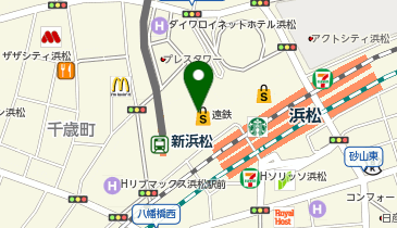 プレシャスマイルド 浜松遠鉄の地図画像