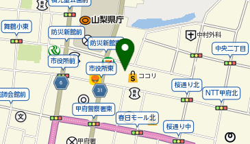 コムサ・プラチナ 甲府岡島の地図画像