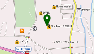 コムサイズム 柿田川サントムーンの地図画像