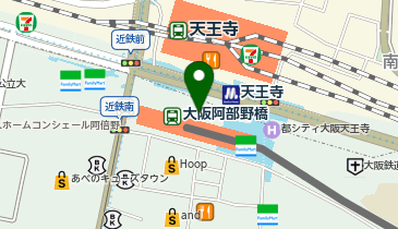 コムサプラチナ あべのハルカス近鉄本店の地図画像