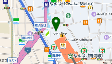 コムサ・フィユ 大阪高島屋の地図画像