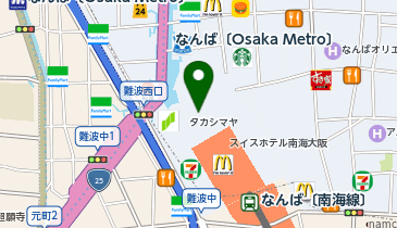 コムサ・メン 大阪高島屋の地図画像