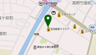 コムサイズム 洛北阪急スクエアの地図画像