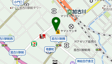 コムサプラチナ 加古川ヤマトヤシキの地図画像
