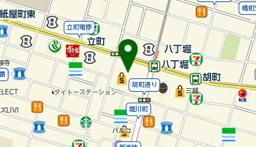 コムサプラチナ 広島福屋の地図画像