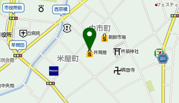 コムサイズム 山口井筒屋の地図画像