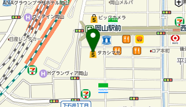 コムサ・フィユ 岡山高島屋の地図画像