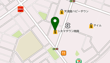 コムサイズム 岡南シネマタウンの地図画像