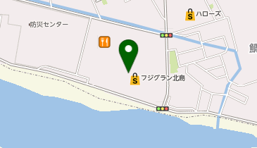 コムサイズム フジグラン北島の地図画像