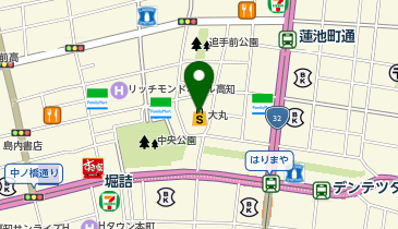 コムサプラチナ 高知大丸の地図画像