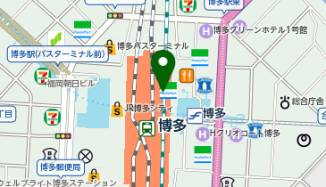 ONIGIRI 博多アミュプラザ店の地図画像