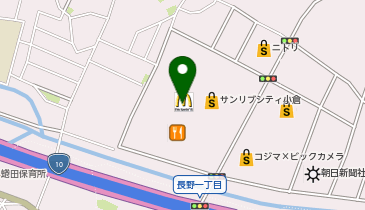 コムサイズム 小倉サンリブシティの地図画像