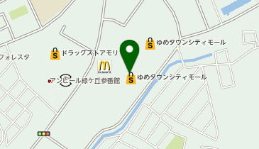 コムサイズム ゆめタウンシティモールの地図画像