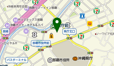 コムサメン 沖縄リウボウの地図画像