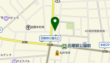 串カツ田中 函館五稜郭店の地図画像
