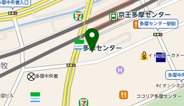 串カツ田中 多摩センター店の地図画像