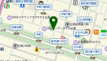 串カツ田中 広島店の地図画像