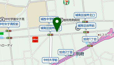 串カツ田中 福岡別府店の地図画像