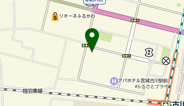 串カツ田中 古川店の地図画像