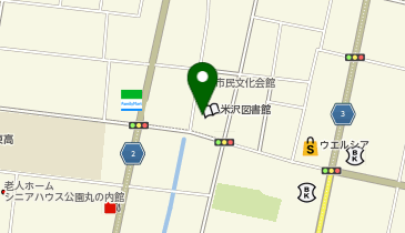 串カツ田中 米沢店の地図画像