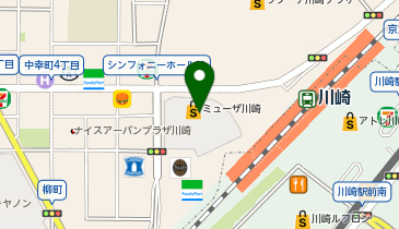 串カツ田中 ミューザ川崎店の地図画像