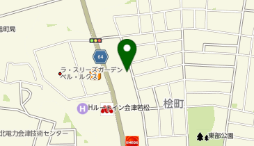 串カツ田中 会津若松店※当面の間はご予約の受付を見合わせております。の地図画像