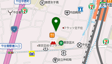 串カツ田中 北千住店の地図画像