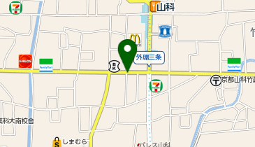 串カツ田中 山科店の地図画像