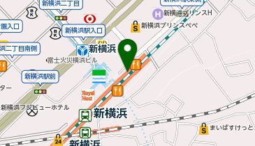 串カツ田中 キュービックプラザ新横浜店の地図画像