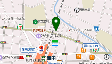 串カツ田中 蒲田店の地図画像