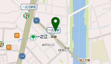 串カツ田中 一之江店の地図画像