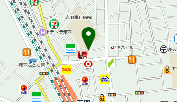 串カツ田中 赤羽店の地図画像