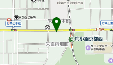 串カツ田中 梅小路店の地図画像