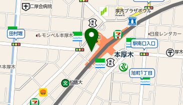 串カツ田中 本厚木店の地図画像