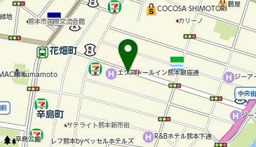 串カツ田中 下通店の地図画像