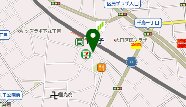 串カツ田中 下丸子店の地図画像