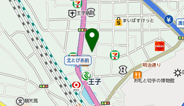 串カツ田中 王子店の地図画像