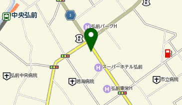 串カツ田中 弘前土手町店の地図画像