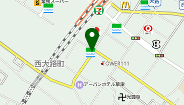 串カツ田中 草津店の地図画像