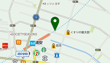 串カツ田中 【休業中】浦安店の地図画像